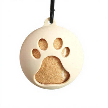 Tennis Ball With Holder - Latte