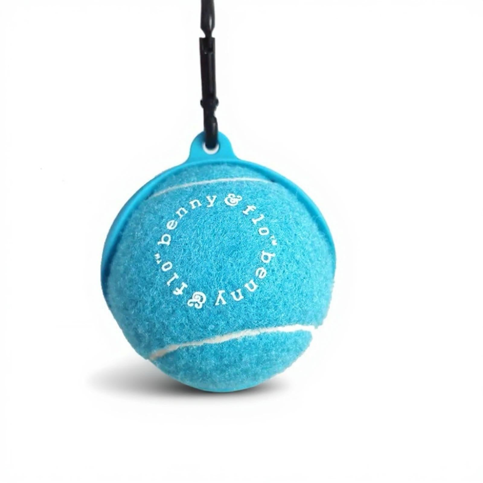 Tennis Ball With Holder - Benny Blue – Benny & Flo